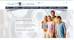 Desktop Screenshot of concordeyecare.com