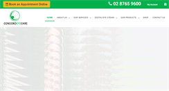 Desktop Screenshot of concordeyecare.com.au